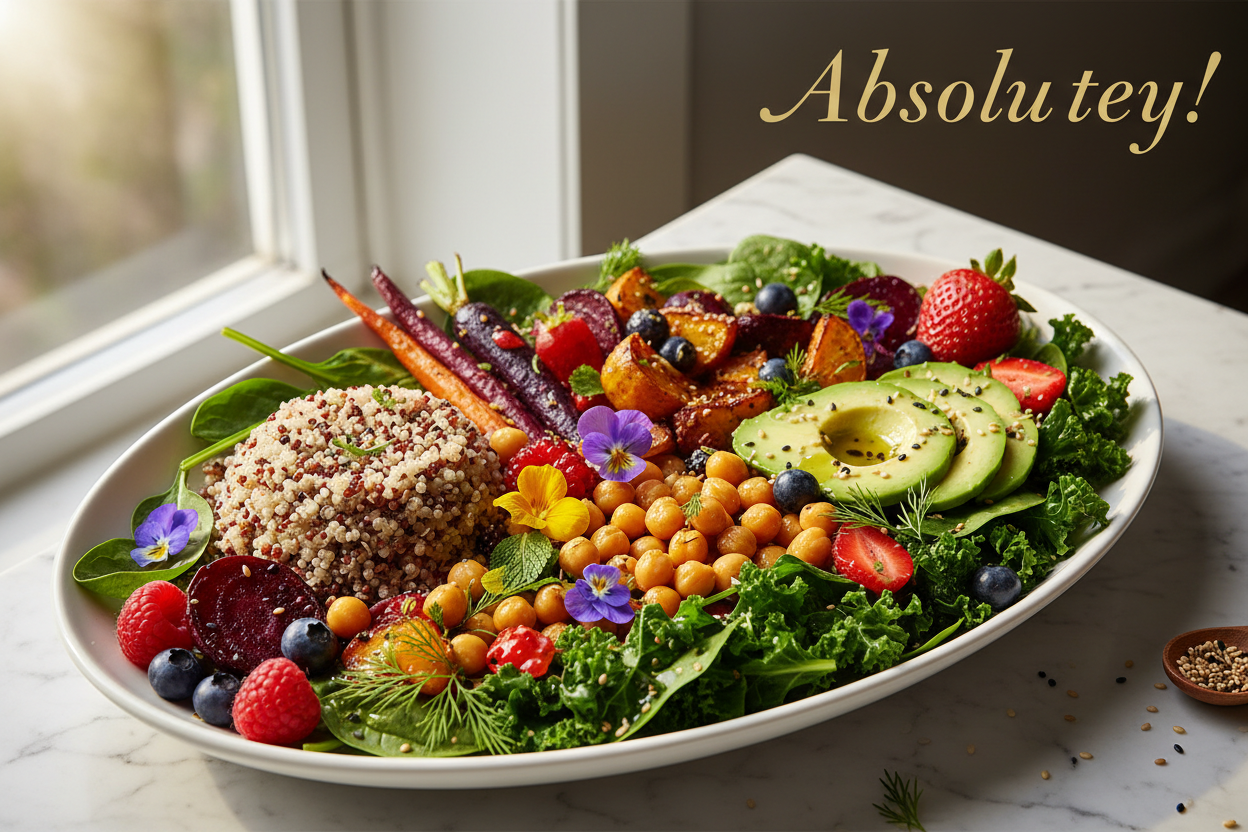 Are you on a special diet?” Absolutely!
