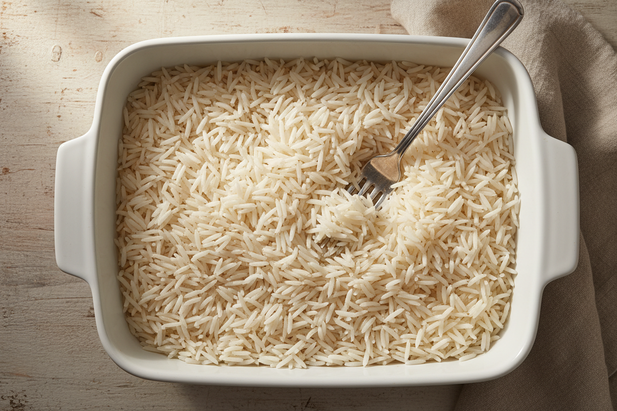 Foolproof Baked Basmati Rice That Comes Out Perfect Every Time