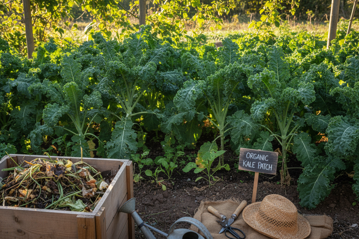 Growing Kale Veganically: A Dietary Delight